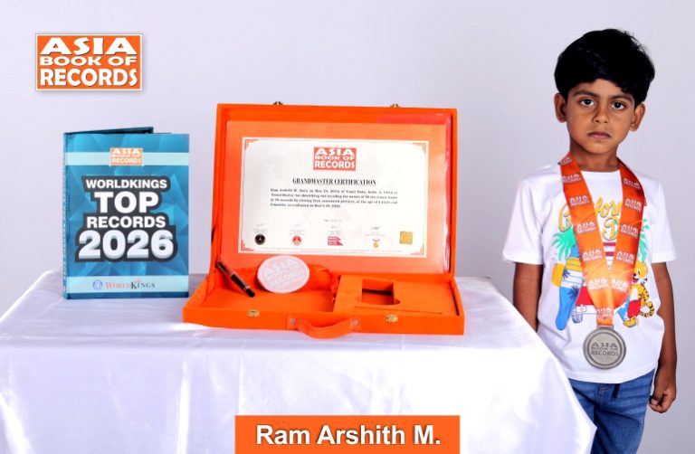 Grand Master – Ram Arshith M. Pic of Grand Master with Ram Arshith M.
