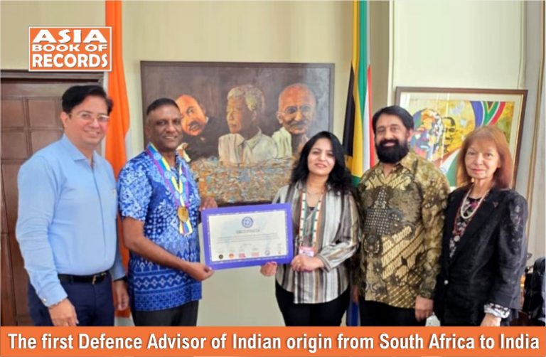 The first Defence Advisor of Indian origin from South Africa to India The first Defence Advisor of Indian origin from South Africa to India.