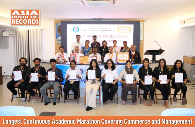 Longest Continuous Academic Marathon Covering Commerce and Management Longest Continuous Academic Marathon Covering Commerce and Management.