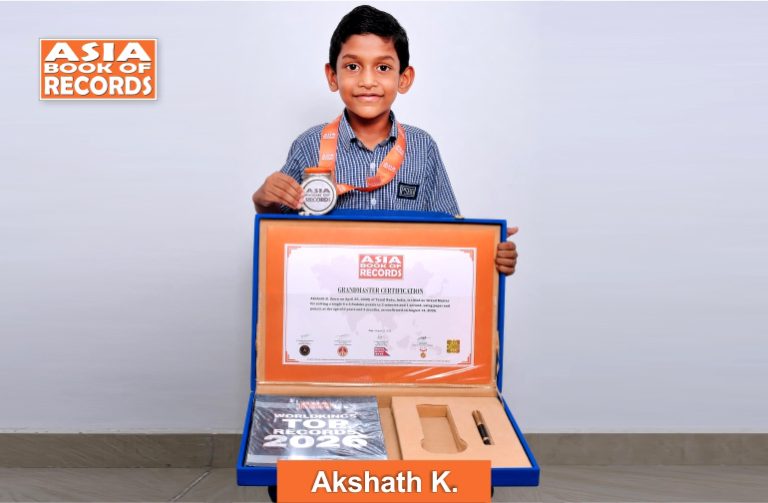 Grand Master – Akshath K. image of Grand Master with Akshath K. certificate.
