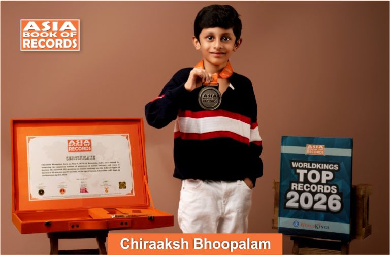 Maximum questions on human anatomy and types of doctors answered by a kid Pic of Chiraaksh Bhoopalam, Maximum questions on human anatomy and types of doctors answered by a kid.