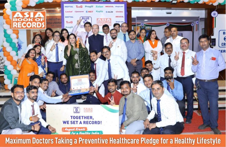 Maximum Doctors Taking a Preventive Healthcare Pledge for a Healthy Lifestyle.