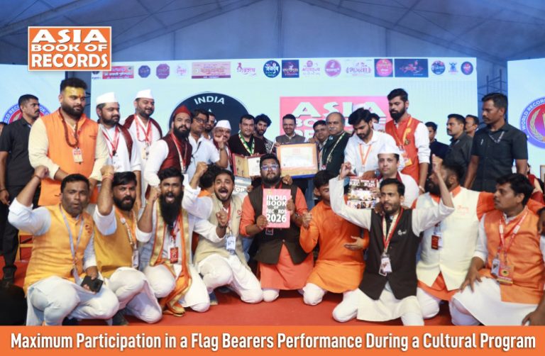 Maximum participation in Flag Bearers Performance during Cultural Program