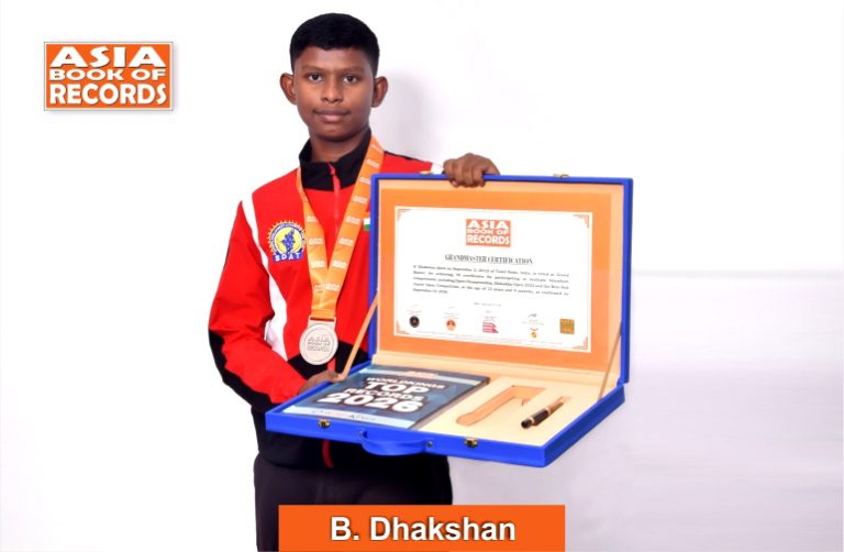 Grand Master – B. Dhakshan Grand Master - B. Dhakshan