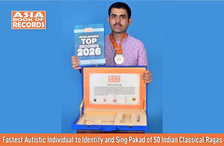 Fastest Autistic Individual to Identify and Sing Pakad of 50 Indian Classical Ragas