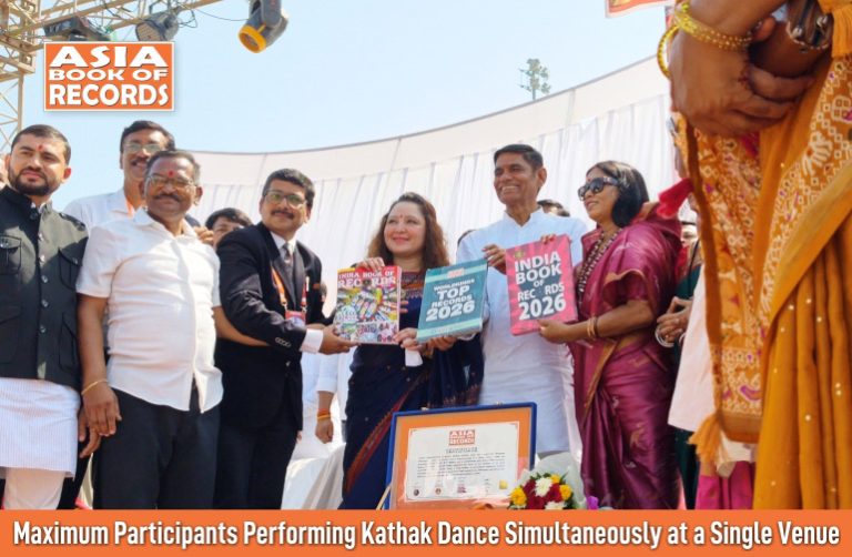 Maximum Participants Performing Kathak Dance Simultaneously at a Single Venue.