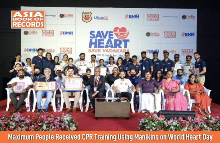 Maximum People Received CPR Training Using Manikins on World Heart Day Maximum People Received CPR Training Using Manikins on World Heart Day.